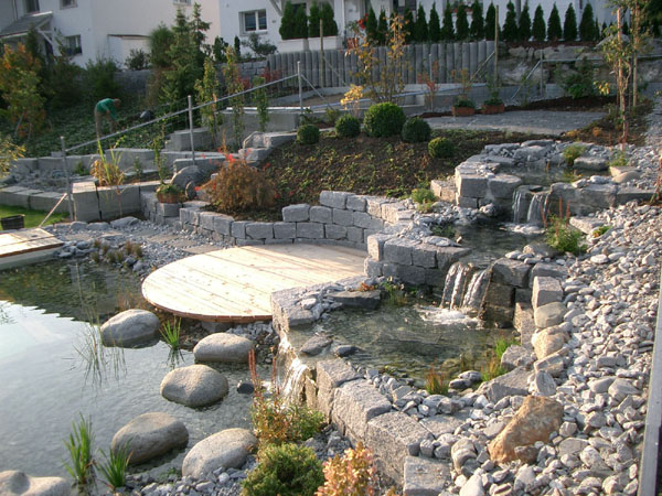 bioteich badegarten schwimm-teich